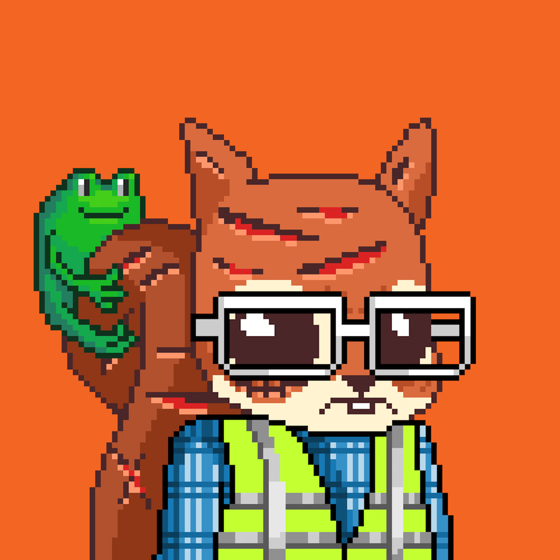 Pixel Squirrels #762